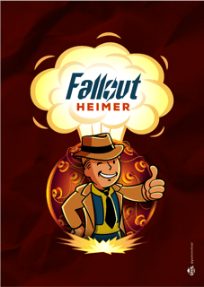 Nome do produto Fallout Heimer<br>[Pôster]</br>