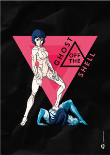 Nome do produto Ghost off the Shell<br>[Pôster]</br>