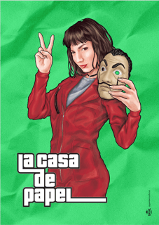 Nome do produto La Casa de Papel<br>[Pôster]</br>