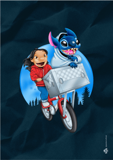 Nome do produto Stitch o Extraterrestre<br>[Pôster]</br>