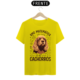 Nome do produtoAMO MATEMÁTICA E CACHORROS [5]