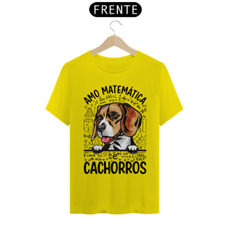 Nome do produtoAMO MATEMÁTICA E CACHORROS [8]