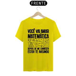 Nome do produto VOCÊ VAI AMAR MATEMÁTICA [2] [UNISSEX]