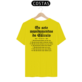 Nome do produtoOS SETE MANDAMENTOS DO CÁLCULO [2] [COSTAS]