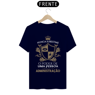Nome do produto NUNCA SUBESTIME: ADMINISTRAÇÃO