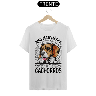 Nome do produtoAMO MATEMÁTICA E CACHORROS [8]