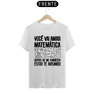 Nome do produto VOCÊ VAI AMAR MATEMÁTICA [2] [UNISSEX]