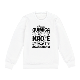 Nome do produtoQUÍMICA NÃO É ASSUSTADORA [3] [MOLETOM UNISSEX]