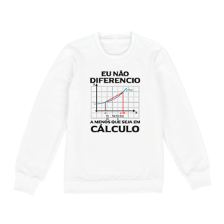 Nome do produtoEU NÃO DIFERENCIO [2] [MOLETOM UNISSEX]