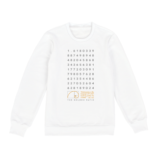 Nome do produtoTHE GOLDEN RATIO [1] [MOLETOM UNISSEX]