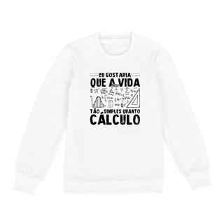 Nome do produtoSIMPLES COMO CÁLCULO [6.2 PORTUGUÊS] [MOLETOM UNISSEX]