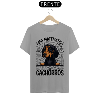 Nome do produto AMO MATEMÁTICA E CACHORROS [13]