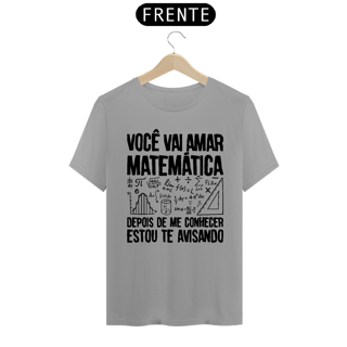 Nome do produto VOCÊ VAI AMAR MATEMÁTICA [2] [UNISSEX]