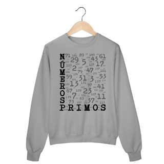 Nome do produtoNÚMEROS PRIMOS [4] [MOLETOM UNISSEX]