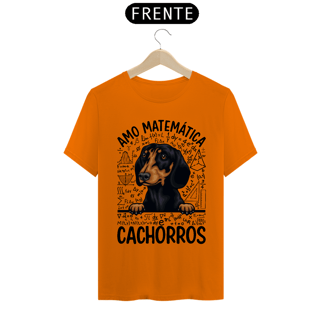 Nome do produto AMO MATEMÁTICA E CACHORROS [13]