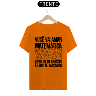 Nome do produto VOCÊ VAI AMAR MATEMÁTICA [2] [UNISSEX]