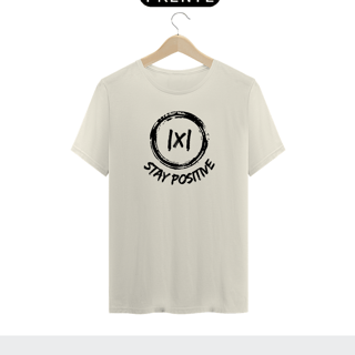 Nome do produto STAY POSITIVE 1 - PIMA [UNISSEX]