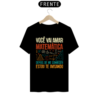 Nome do produtoVOCÊ VAI AMAR MATEMÁTICA [1] [UNISSEX]