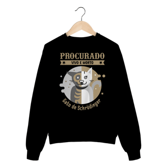 Nome do produto GATO DE SCHRÖDINGER 1 [MOLETOM UNISSEX]