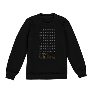 Nome do produtoTHE GOLDEN RATIO [1] [MOLETOM UNISSEX]