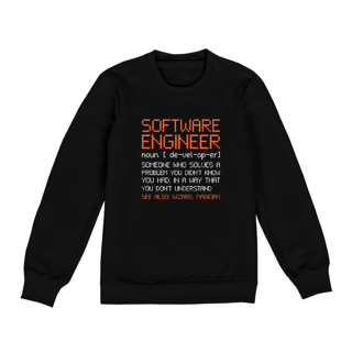 Nome do produtoENGENHARIA DE SOFTWARE [2] [MOLETOM UNISSEX]