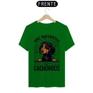 Nome do produto AMO MATEMÁTICA E CACHORROS [13]