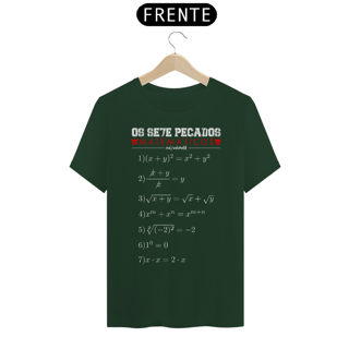 Nome do produto0S 7 PECADOS MATEMÁTICOS - PIMA [UNISSEX]