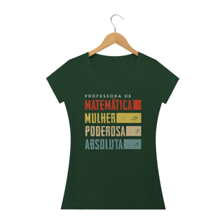 Nome do produtoPROFESSORA DE MATEMÁTICA [BABY LONG]