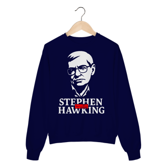 Nome do produtoSTEPHEN HAWKING 1 - FRENTE [MOLETOM UNISSEX]