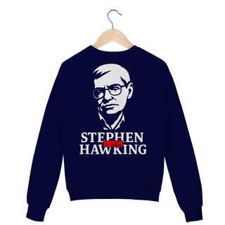 Nome do produtoSTEPHEN HAWKING 1 - COSTAS [MOLETOM UNISSEX]