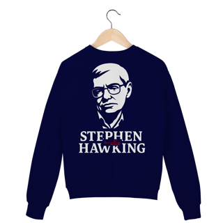 Nome do produto STEPHEN HAWKING 2 - COSTAS [MOLETOM UNISSEX]