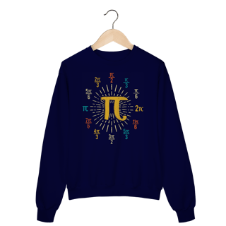 Nome do produto CÍRCULO DE PI [MOLETOM UNISSEX]