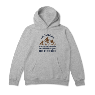 Nome do produtoGEÓLOGOS - PORQUE ENGENHEIROS PRECISAM DE HERÓIS [MOLETOM CANGURU FRENTE]