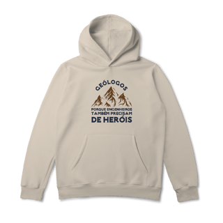 Nome do produtoGEÓLOGOS - PORQUE ENGENHEIROS PRECISAM DE HERÓIS [MOLETOM CANGURU FRENTE]
