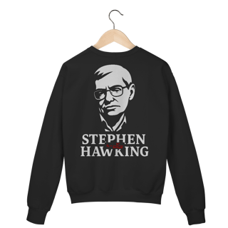 Nome do produto STEPHEN HAWKING 2 - COSTAS [MOLETOM UNISSEX]