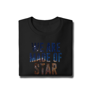 Nome do produtoWE ARE MADE OF STAR STUFF 1 [MOLETOM UNISSEX]