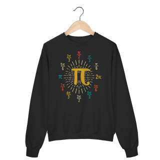 Nome do produto CÍRCULO DE PI [MOLETOM UNISSEX]