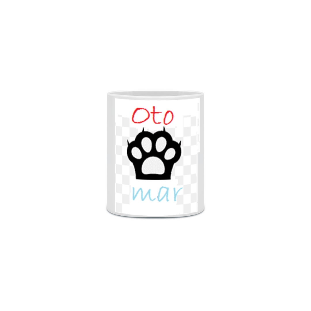 caneca Oto pata gato