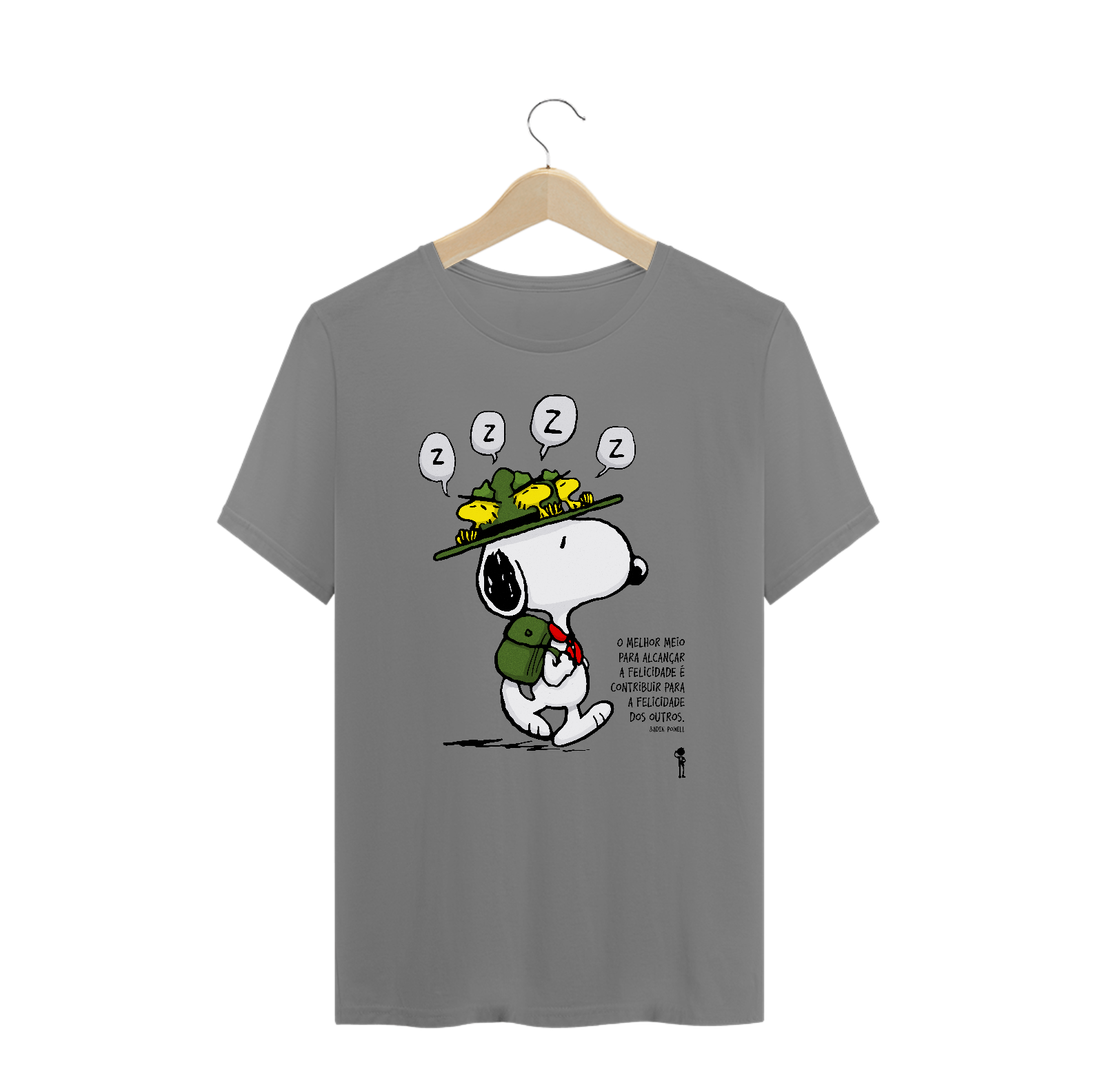 Snoopy Felicidade - plus size