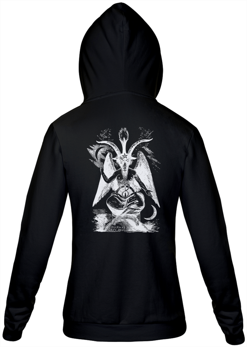 Nome do produto: Moleto com ziper Baphomet