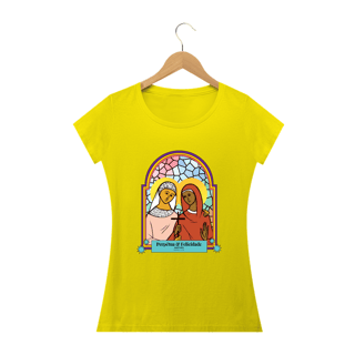 Nome do produto Perpétua e Felicidade - Série Sanctorum - T-shirt Quality