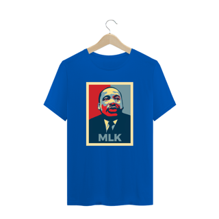 Nome do produto MLK Obama Postrer Style - T-shirt Quality