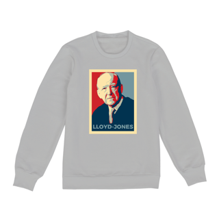 Nome do produto Martin Lloyd-Jones em Obama Poster Pop Art - Moleton Fechado Unissex