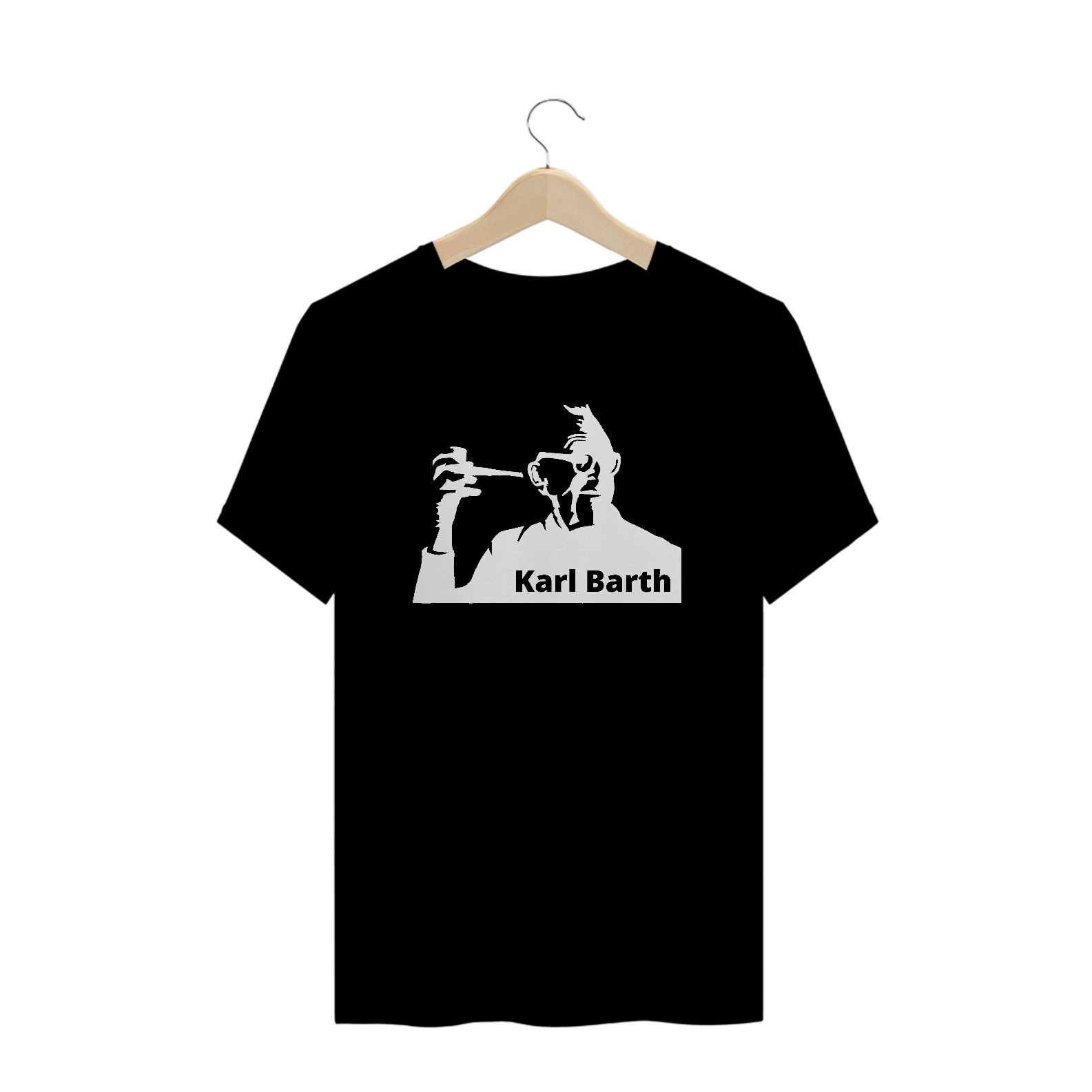 Karl Barth White Silhouette - Quality