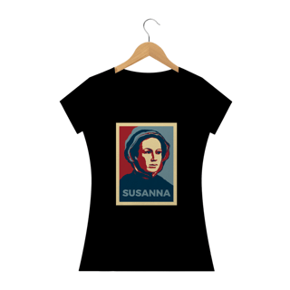 Nome do produto Susanna Wesley em Obama Poster Pop Art Style - Baby Long Prime