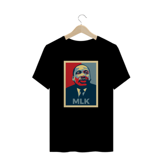 Nome do produto MLK Obama Poster Style - T-shirt Premium