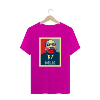 Nome do produto MLK Obama Postrer Style - T-shirt Quality
