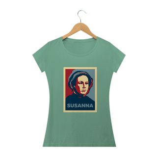 Nome do produto Susanna Wesley em Obama Poster Pop Art Style - Baby Long Estonada