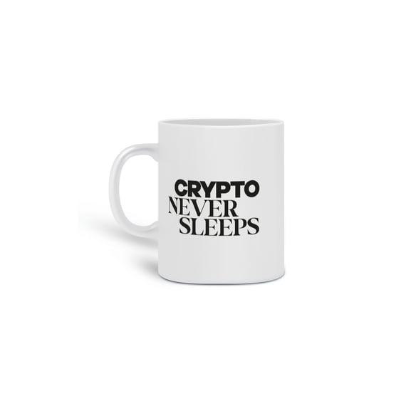 CRYPTO NEVER SLEEPS (CANECA)