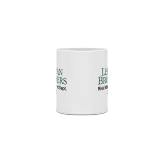 Nome do produto CANECA LEHMAN BROTHERS: RISK DEPT.